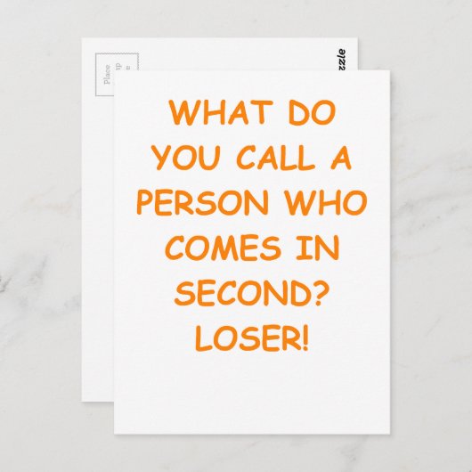 Kaartspelletjes Briefkaart (Voorkant / Achterkant)