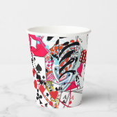 Kaartspelletjes Papieren Bekers (Rechts)