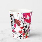 Kaartspelletjes Papieren Bekers (Voorkant)