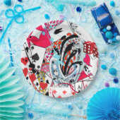 Kaartspelletjes Papieren Bordje (Feest)