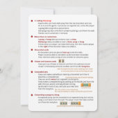 Kaartspelregels - Het spel afspelen (1) Kaart (Achterkant)