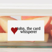 Kaartsymbolen afspelen, Funny Gezegde Labels (Aangebracht)