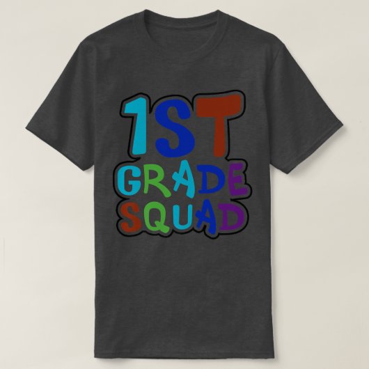 Kaartteam eerste klas ontwerp t-shirt (Design voorkant)