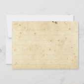 Kaartuitnodiging voor cookie Exchange Recipe Kaart (Achterkant)