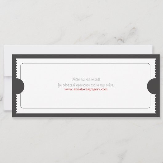 kaartuitzending - Punch Card Kaart (Achterkant)