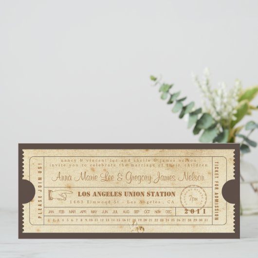  kaartuitzending - Punch Card Kaart (Staand voorkant)