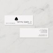 Kaartvakjes Mini Visitekaartje (Voorkant / Achterkant)