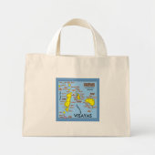 Kaartzak ROMBON Islands Mini Tote Bag (Voorkant)