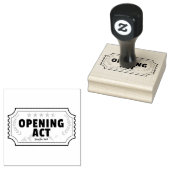 kaartzegel rubberstempel (Gestempeld)