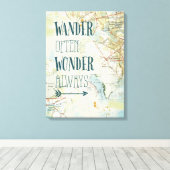 Kaartzinnen Canvas Afdruk (Insitu (Houten vloer))