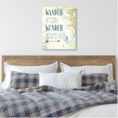 Kaartzinnen Canvas Afdruk (Insitu (Slaapkamer))