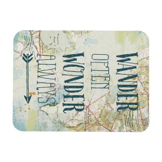 Kaartzinnen Magneet (Horizontaal)