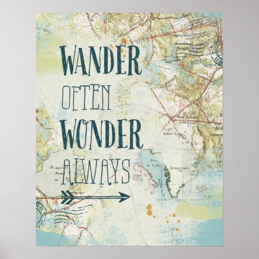 Kaartzinnen Poster (Voorkant)