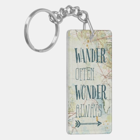 Kaartzinnen Sleutelhanger (Voorkant Links)