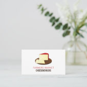 Kaas aan boord, Cheesemonger Visitekaartje (Staand voorkant)