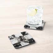 Kaas abstracte Waterverf en goud Bier Onderzetter (Rechterzijde)