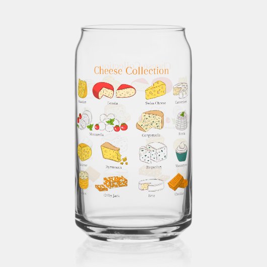 Kaas Alsjeblieft! Blikvorm Glas (Voorkant)