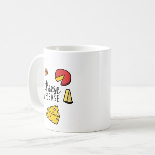 Kaas alsjeblieft koffiemok (Voorkant links)