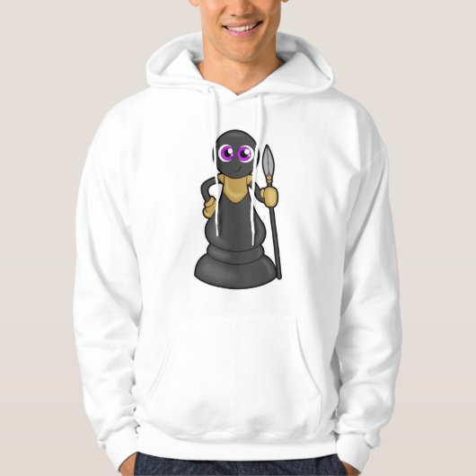 Kaas bij Chess met Spear Hoodie (Voorkant)