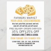 Kaas Blokken, Cheesemonger Adverteren Flyer (Voorkant)