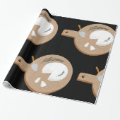 Kaas Board Cadeaupapier (Uitgerold)