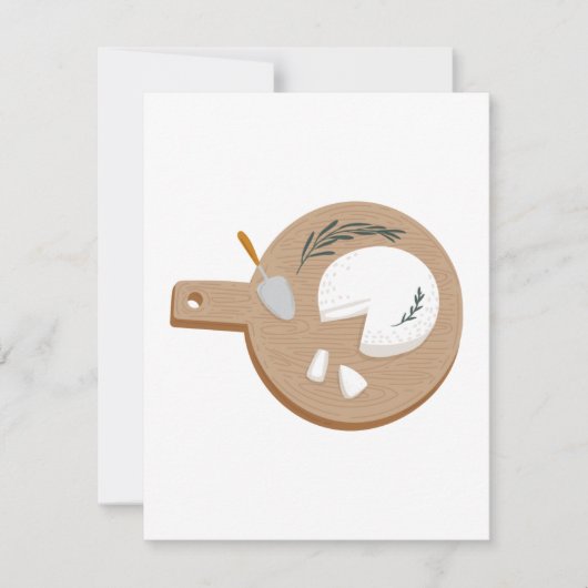 Kaas Board Feestdagenkaart (Voorkant)