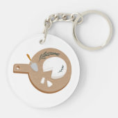 Kaas Board Sleutelhanger (Achterkant)