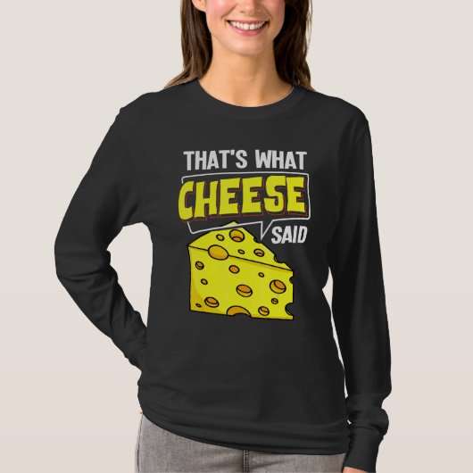Kaas Board Sticks Vegan Funny Puns T-shirt (Voorkant)