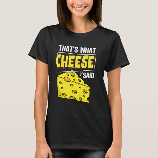 Kaas Board Sticks Vegan Funny Puns T-shirt (Voorkant)