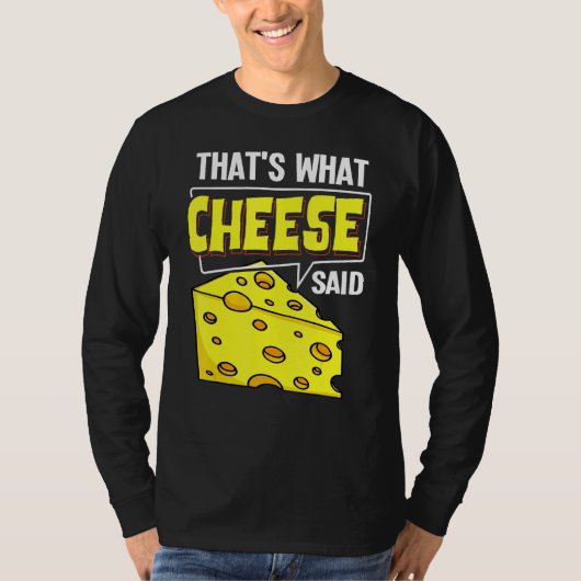 Kaas Board Sticks Vegan Funny Puns T-shirt (Voorkant)