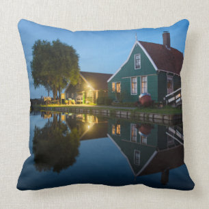 Kaas boerderij bij de schemering in Nederland Kussen