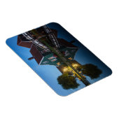 Kaas boerderij bij de schemering in Nederland Magneet (Rechterzijde)