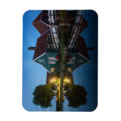 Kaas boerderij bij de schemering in Nederland Magneet (Verticaal)