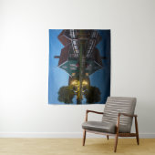 Kaas boerderij bij de schemering in Nederland Wandkleed (In situ)