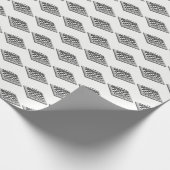 Kaas bord en schaakstukken  kunst cadeaupapier (Hoek)