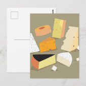 kaas, briefkaart (Voorkant / Achterkant)