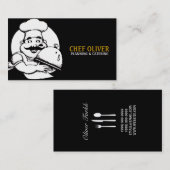 Kaas Catering Food Party Planner Restaurant; Visitekaartje (Voorkant / Achterkant)