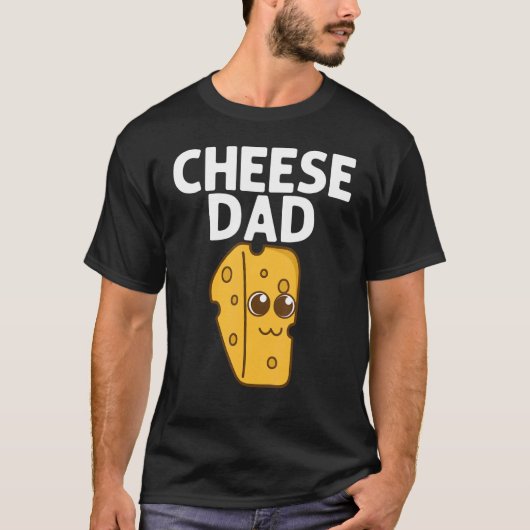 Kaas Cheddar Dairy Melk Product Pap Man T-shirt (Voorkant)