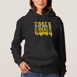 Kaas Cheddar Foodie Gouda Snack Kaas Hoodie