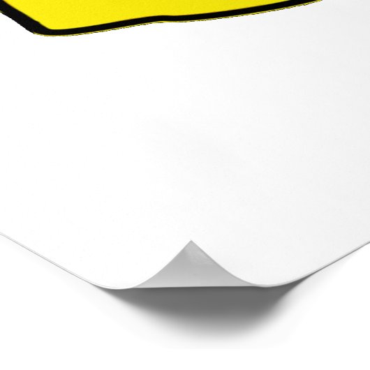 Kaas de dag grappig eten woordspeling poster (Hoek)