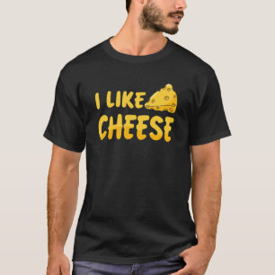 Kaas die melk bevat zuivelproducten Humor met melk T-shirt