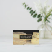 Kaas display, Cheesemonger Visitekaartje (Staand voorkant)