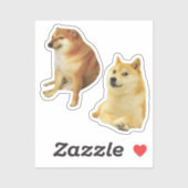 Kaas + Doge Memes Stickers Pack (Vel)