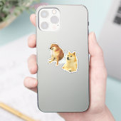 Kaas + Doge Memes Stickers Pack (Telefoon)