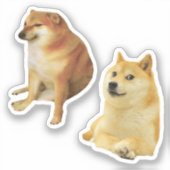 Kaas + Doge Memes Stickers Pack (Voorkant)
