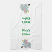 Kaas Elephant Mouse Kitchen Hand Towel Theedoek (Verticaal)