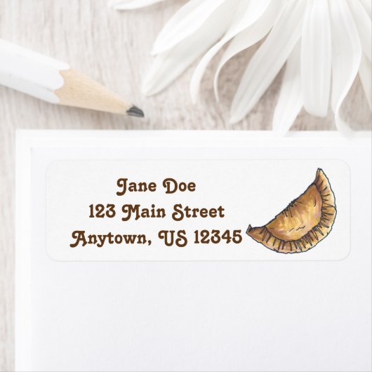 Kaas Empanadas Latijns-Amerikaanse Spaanse pasteie Etiket (Insitu)