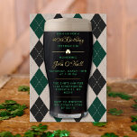 Kaas- en beerginheid Pint Volwassendag Echte Folie Uitnodiging<br><div class="desc">Geniet in stijl met deze leuke en zeer trendy echte folie die op elke uitnodiging voor een volwassenenverjaardag drukte. Dit ontwerp is gemakkelijk te personaliseren met uw speciale gebeurtenisformulering en uw gasten zullen enthousiast zijn wanneer zij deze geweldige uitnodigingen ontvangen.</div>