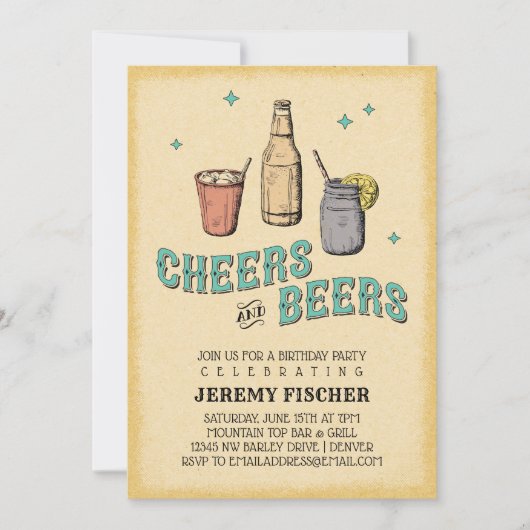 Kaas en bier kaart (Voorkant)