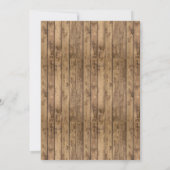 Kaas en bier Rustic Sailor Birthday Kaart (Achterkant)